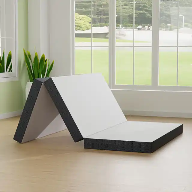 Hollyhock 4" Full Tri-Fold Memory Foam Topper