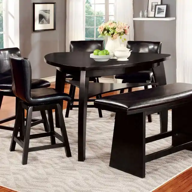 HURLEY Black Counter Ht. Table - FOA East