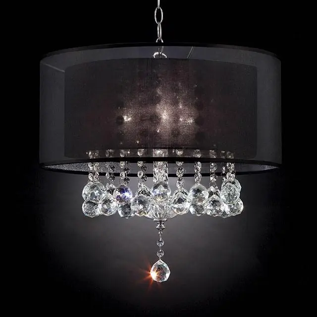 Ivy Chrome Ceiling Lamp - FOA East