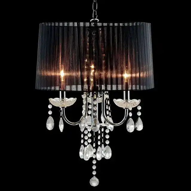 Jada Black Ceiling Lamp - FOA East