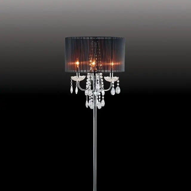 Jada Black Floor Lamp - FOA East