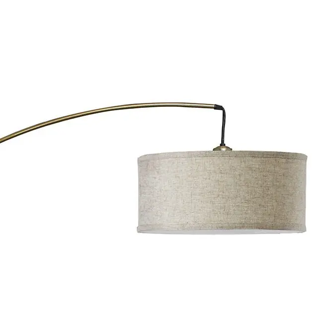 Jess Antique Gold Arch Lamp - FOA East