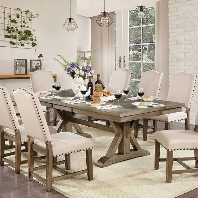 Julia Light Oak Dining Table - FOA East