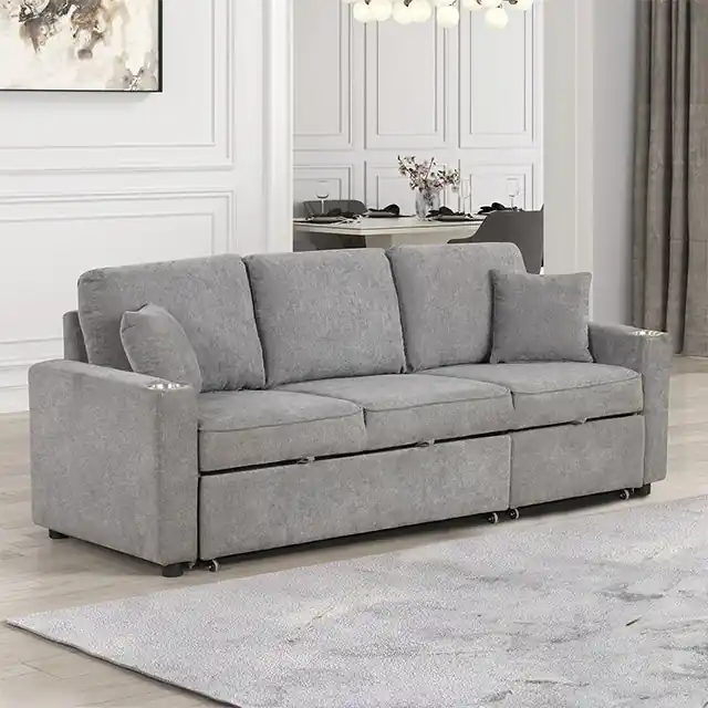 Kendal Sleeper Sofa Sectional - FOA East