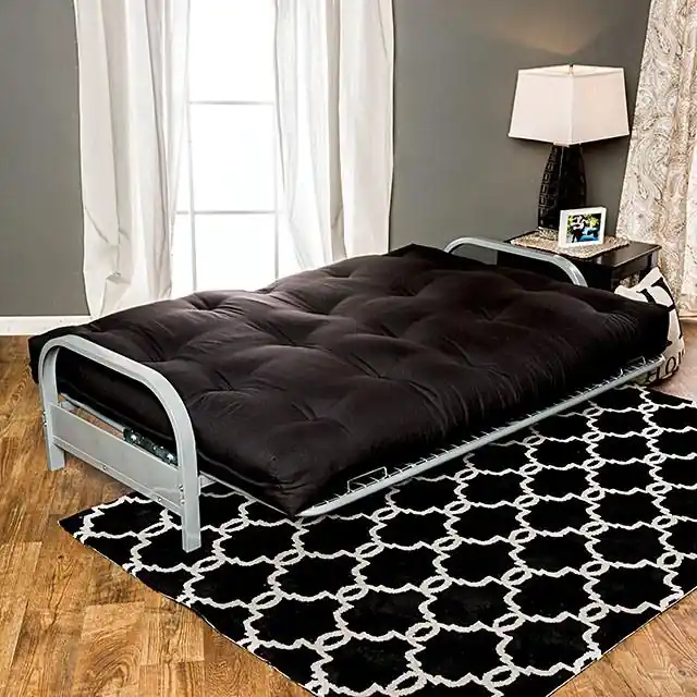 KNOX Black 8" Black Futon Mattress - FOA East