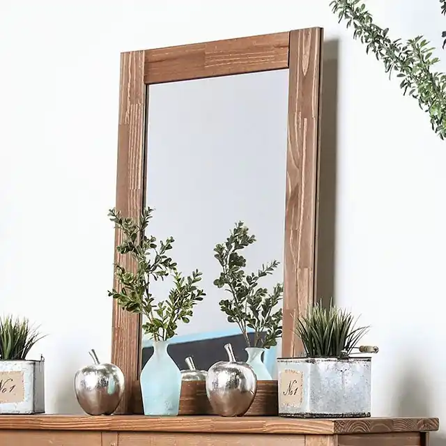 Lea Mahogany Mirror - FOA East