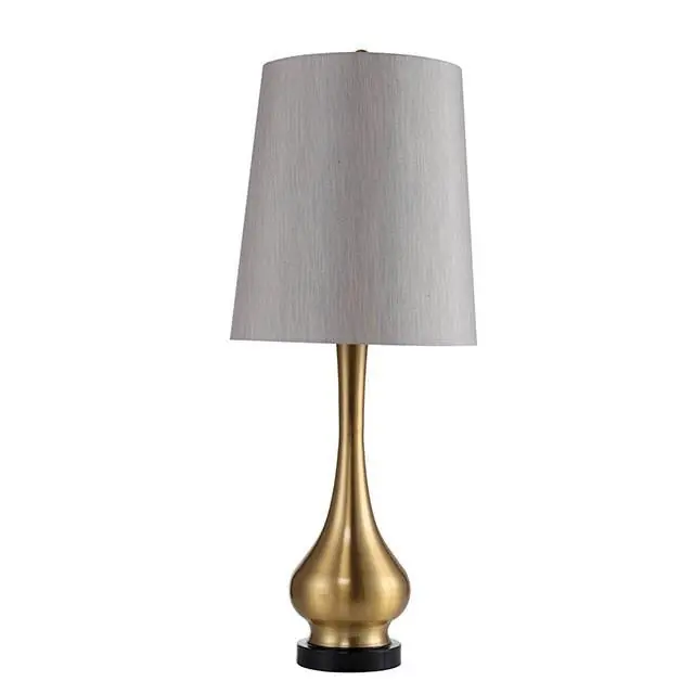Lia Gold 13"H Table Lamp - FOA East