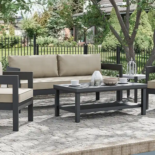 Lotus Sofa & Coffee Table Set - FOA East