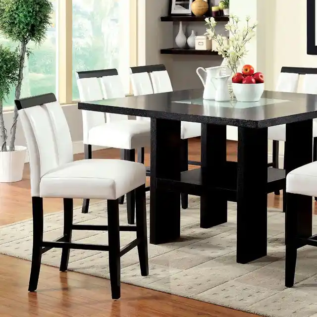 LUMINAR II Black Counter Ht. Table - FOA East