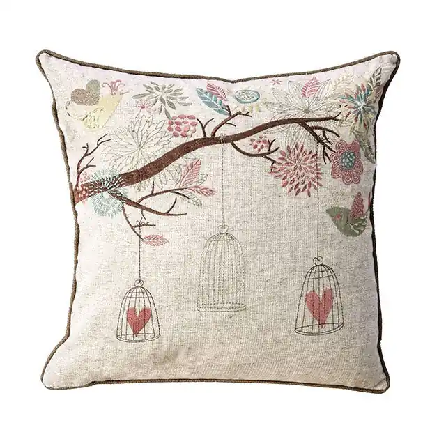 Macy Natural 20" X 20" Pillow, Natural (2/CTN) - FOA East