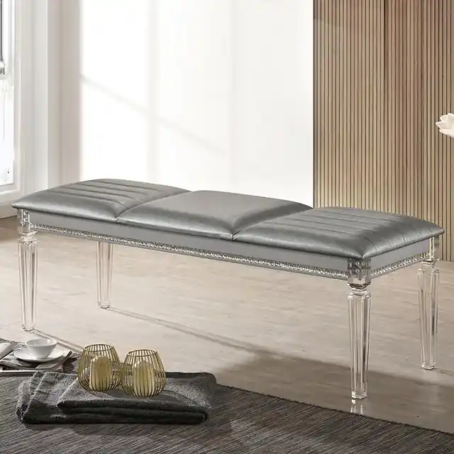 MADDIE Bench, Silver - FOA East