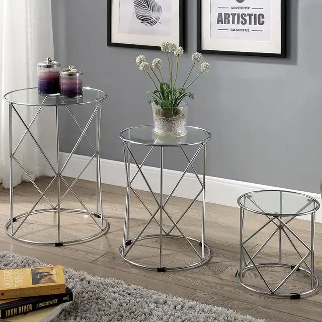 Madyson 3 Pc. Nesting Table - FOA East