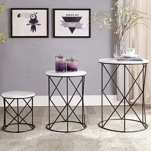 Madyson 3 Pc. Nesting Table - FOA East