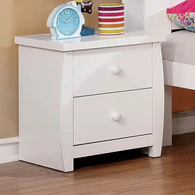 Marlee White Night Stand - FOA East