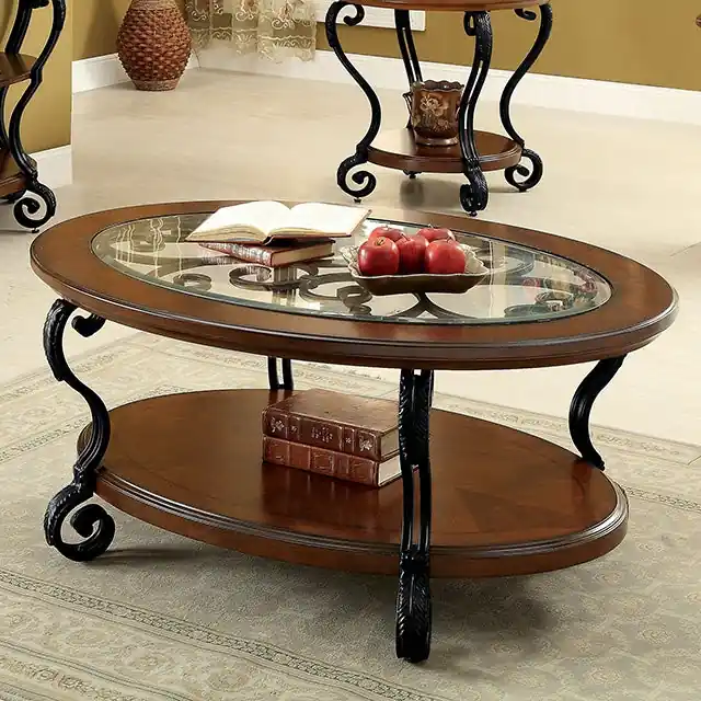 MAY Brown Cherry Coffee Table - FOA East