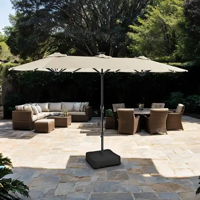 Musa Rectangular Market Umbrella - FOA East