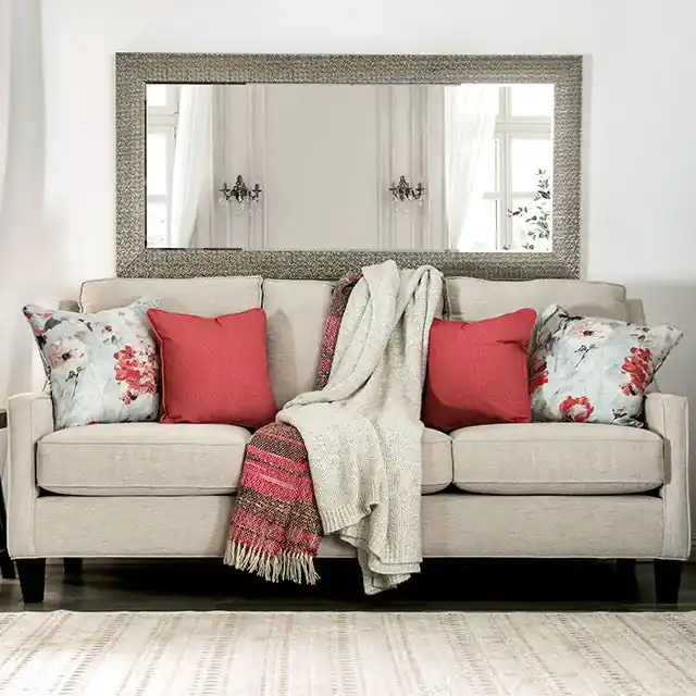 Nadene Ivory Sofa - FOA East