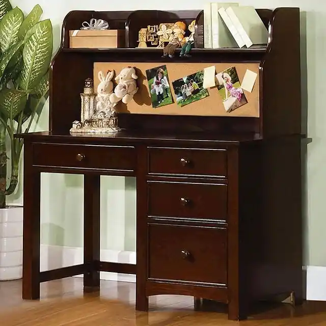 Omnus Dark Walnut Desk - FOA East
