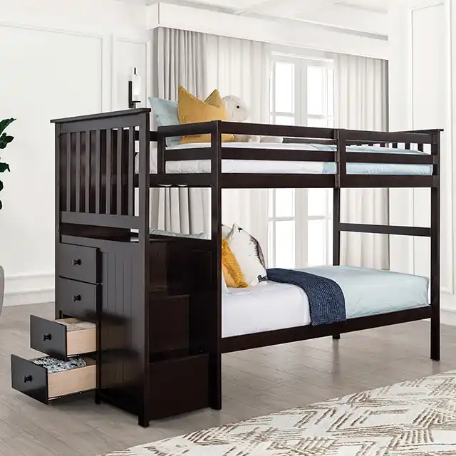 Ontario Twin/Twin Bunk Bed - FOA East