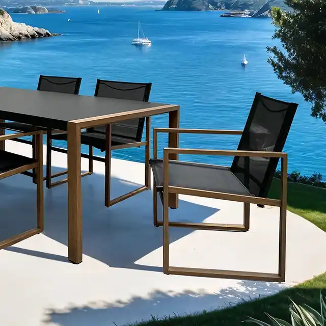 Oswego 8 Pc. Outdoor Dining Set - FOA East