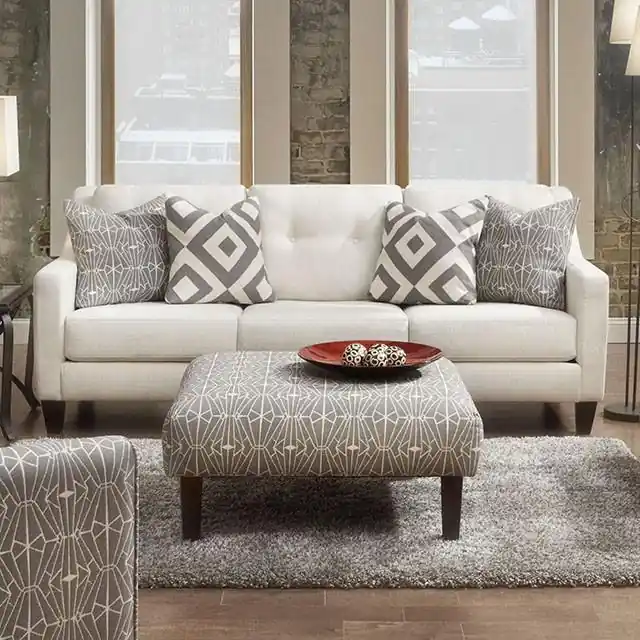 PARKER Ivory Sofa - FOA East