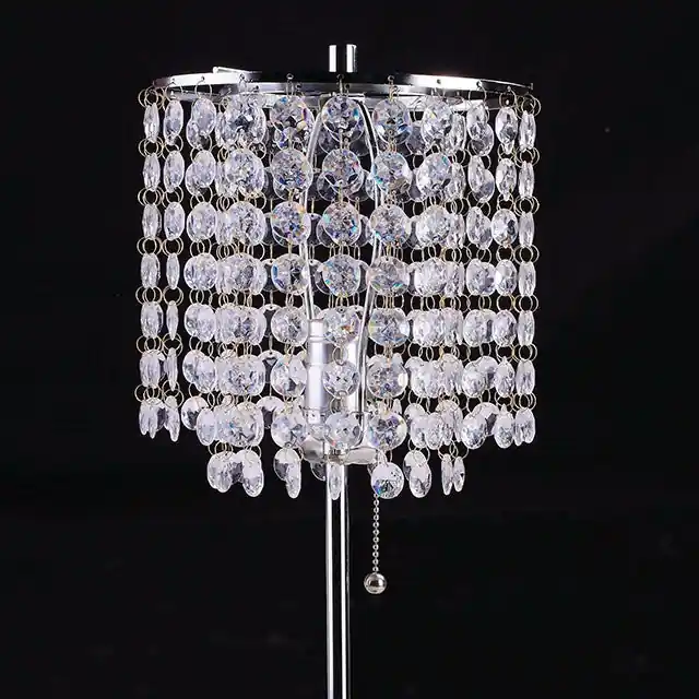Perla Chrome Table Lamp - FOA East