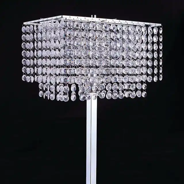 RENA Table Lamp, Hanging Crystal - FOA East