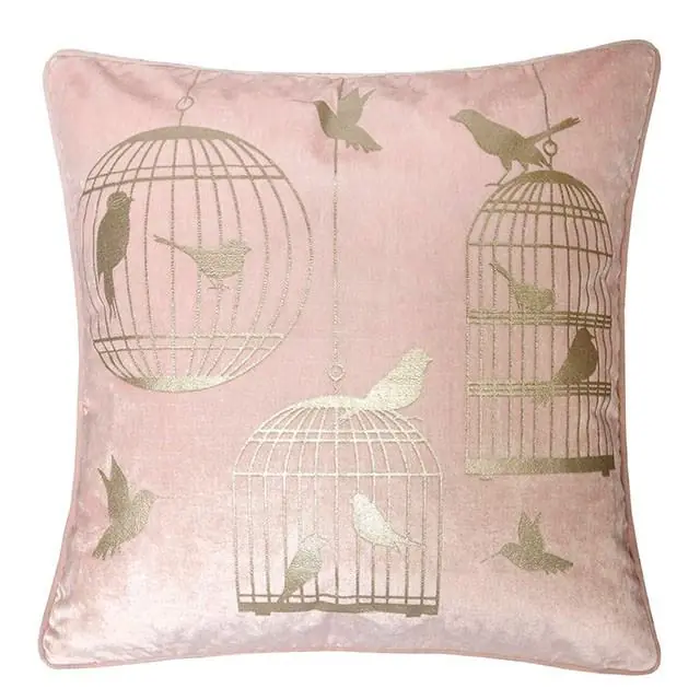 Rina Light Pink 20" X 20" Pillow, Blush - FOA East