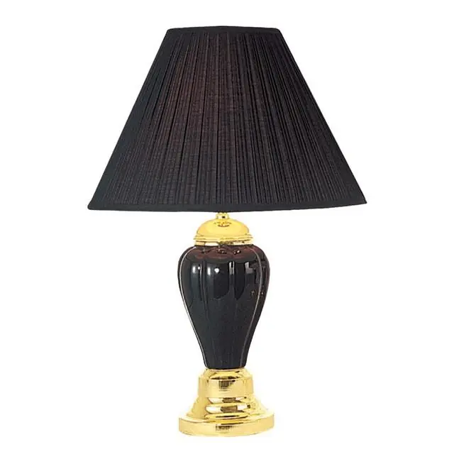 SCARLETT Black Table Lamp (6/CTN) - FOA East