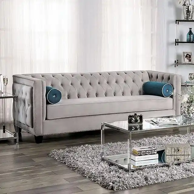 Silvan Gray Sofa - FOA East