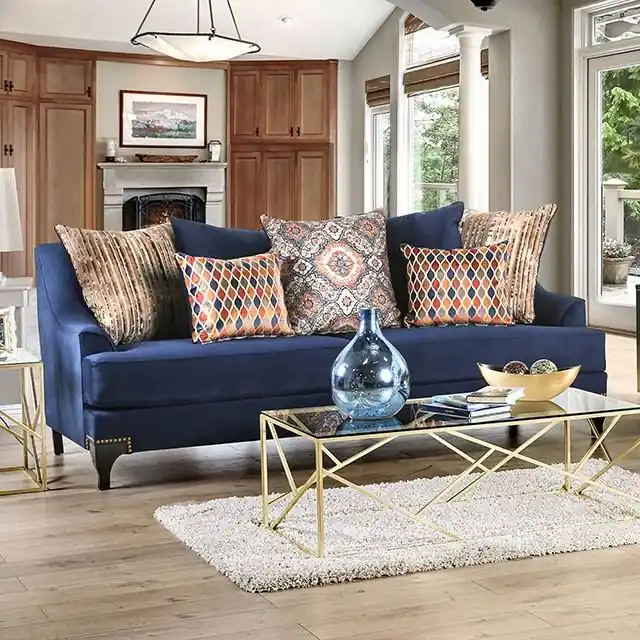 Sisseton Navy Sofa - FOA East