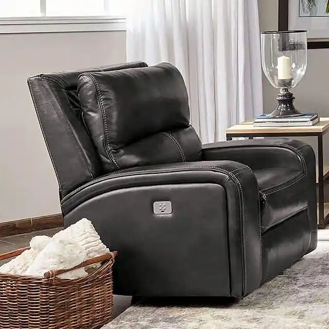 SOTERIOS Power Recliner, Charcoal - FOA East