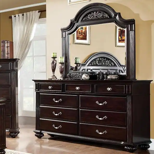 Syracuse Dark Walnut Dresser - FOA East