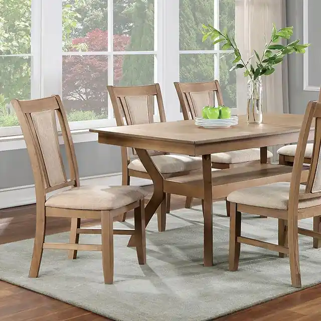 UPMINSTER Dining Table, Natural Tone - FOA East