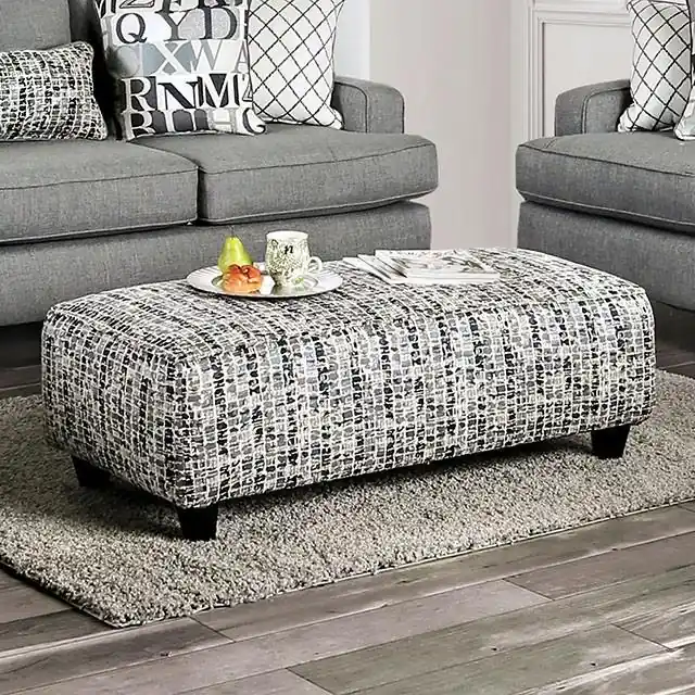 Verne Pattern Ottoman - FOA East
