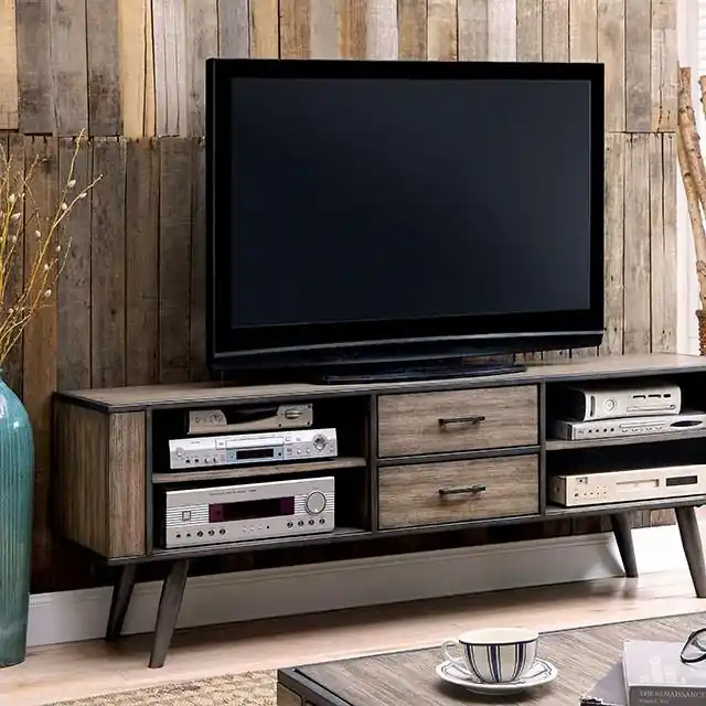 Vilhelm II Gray 72" TV Console - FOA East