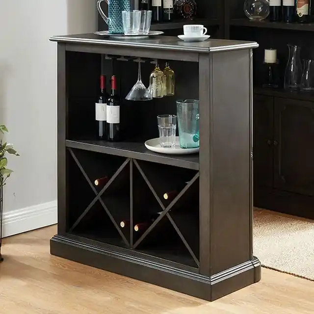 Voltaire Gray Bar Table - FOA East