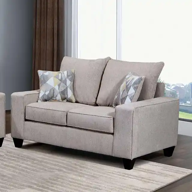 WEST ACTION Loveseat, Beige - FOA East