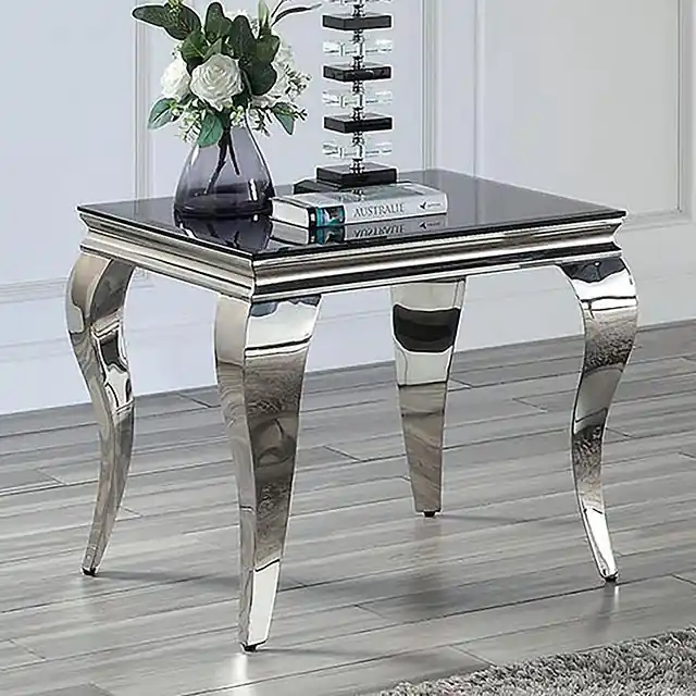 WETZIKON End Table, Black - FOA East