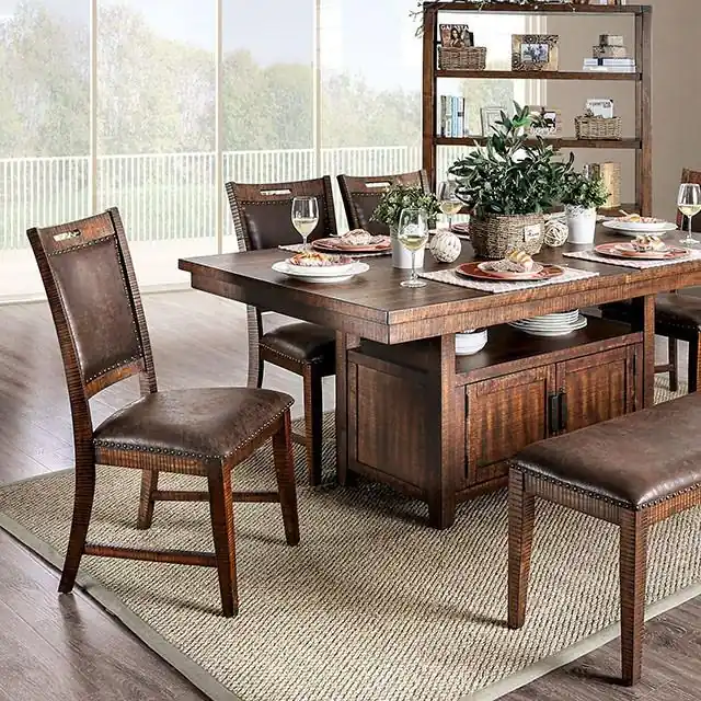 Wichita Light Walnut Dining Table - FOA East