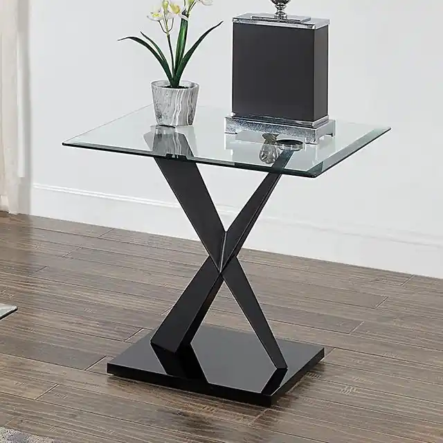 XANTHUS End Table, Black - FOA East