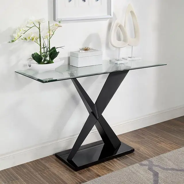 XANTHUS Sofa Table, Black - FOA East