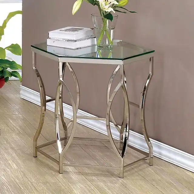 ZOLA Chrome End Table - FOA East