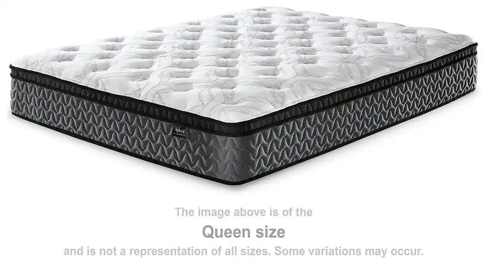 12 Inch Pocketed Hybrid Full Mattress - Ashley Furniture
