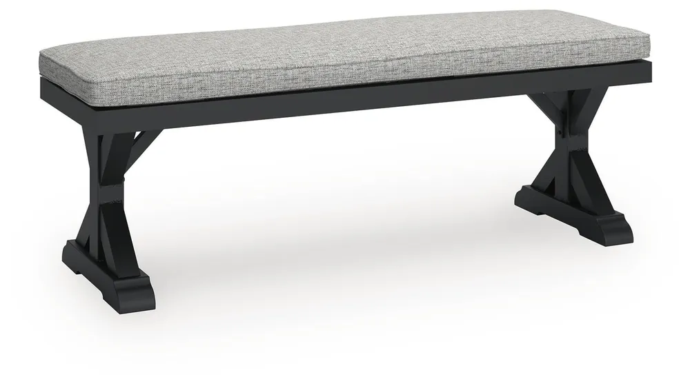 Beachcroft Outdoor Bench with Cushion - Ashley Furniture
