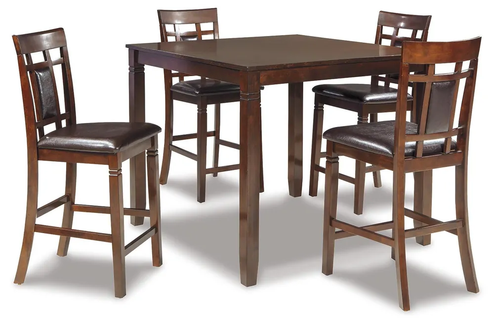 Bennox Counter Height Dining Table and Bar Stools (Set of 5) - Ashley Furniture