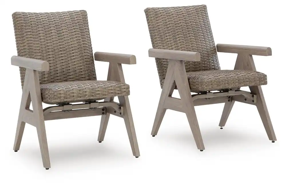Cliff Trails Outdoor Rocking Arm Chair (Set of 2) - Ashley Furniture