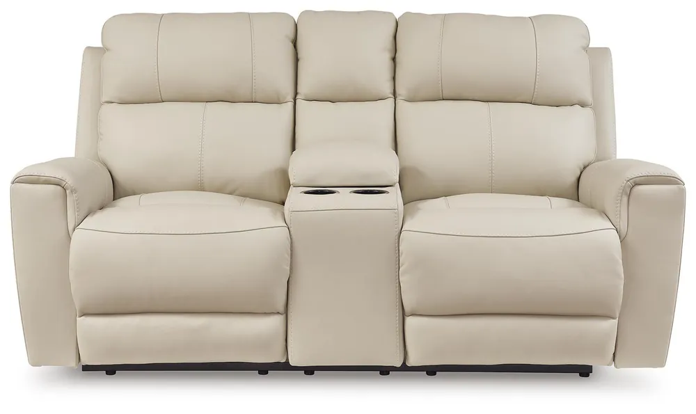 Dahlmoore Power Reclining Loveseat with Console - Ashley Furniture