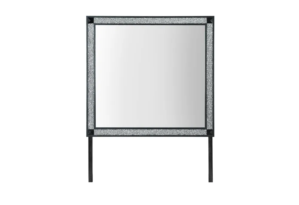 SOLEIL CHARCOAL MIRROR - Global Furniture USA