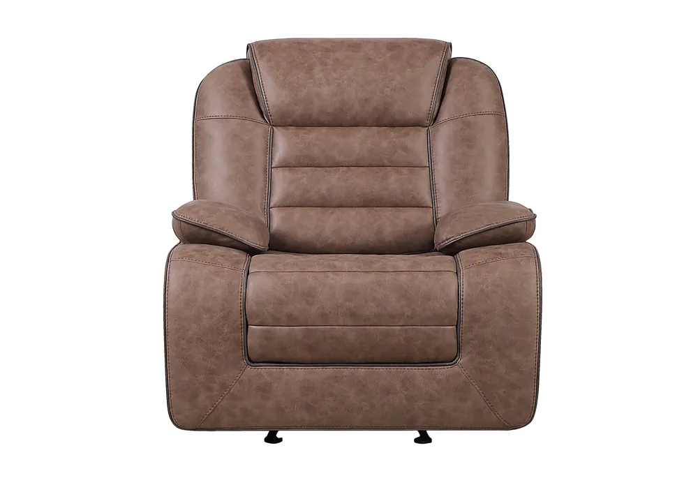 U2250 BROWN GLIDER RECLINER - Global Furniture USA